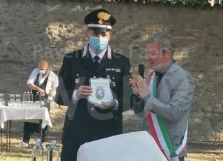 Brisighella: Il saluto dell’Amministrazione e dei cittadini al Comandante Vincenzo Parrinello