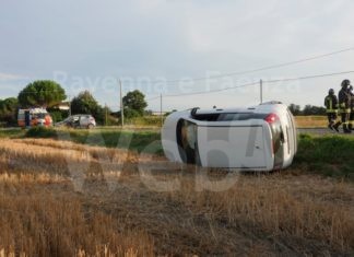 Altro incidente sulla via Dismano, 4 feriti tra cui un bambino