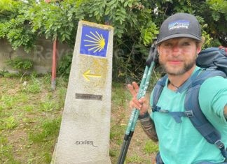 A piedi fino a Santiago per aiutare Cosmohelp