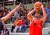 Luca Agatensi tra i giocatori del Basket Lugo