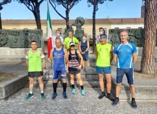 Unione: “Sulle orme della staffetta del 2 agosto”, l’allenamento ha attraversato la Bassa Romagna