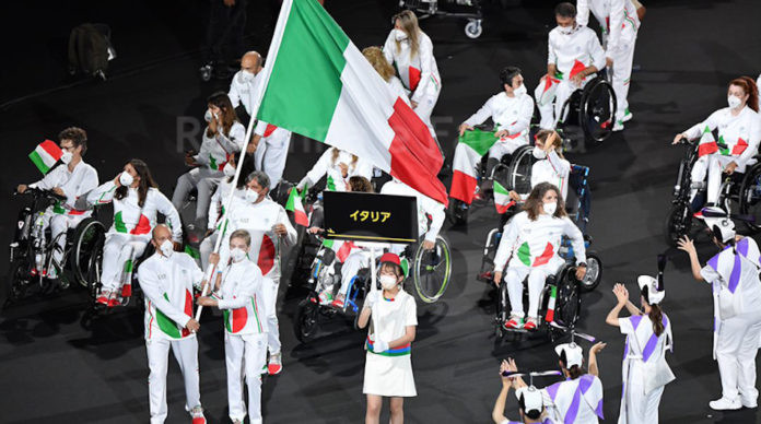 Paralimpiadi 2021, gli azzurri alla cerimonia di apertura 1