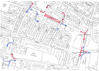 Tratto di via Bassano del Grappa chiuso al transito dalle 6 alle 19 di giovedì 2 settembre: le modifiche alla viabilità