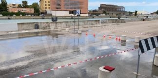 Darsena: guasto alla tubazione dell’acqua, intervengono i Vigili del Fuoco