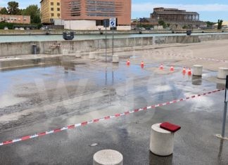Darsena: guasto alla tubazione dell’acqua, intervengono i Vigili del Fuoco