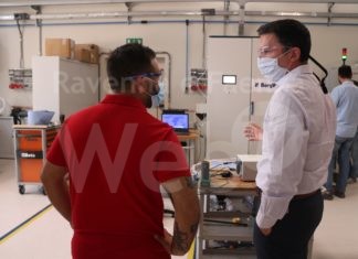 “Lugo sarà per le Imprese”, il sindaco Ranalli e l’assessore Tarozzi in visita all’azienda BorgWarner