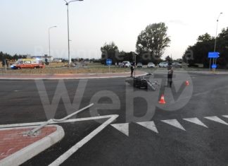 Bagnara motociclista perde il controllo della moto e cade, è grave