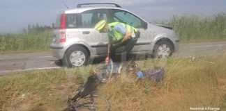 Altro grave incidente in via Dismano, ciclista travolto e trascinato per metri da un auto, e in condizioni gravissime