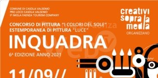 L’11 settembre si terrà la sesta edizione del concorso ed estemporanea di pittura “Inquadra”