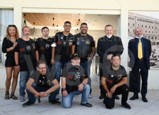 Route21, partito da Cervia il tour dell’Italia in moto con i ragazzi Down