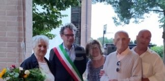 70 anni di matrimonio fra Iolanda e Giulio: gli auguri del sindaco di Faenza