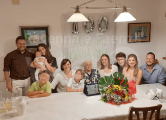 Bagnara di Romagna: cinque generazioni per festeggiare i 100 anni di Dina Graziani