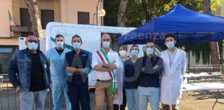 Il camper vaccinale di Ausl Romagna ha fatto tappa al mercato di Fusignano