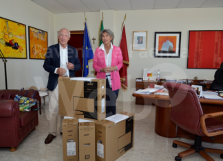 La Fondazione Cassa ha donato quattro computer alla Questura di Ravenna