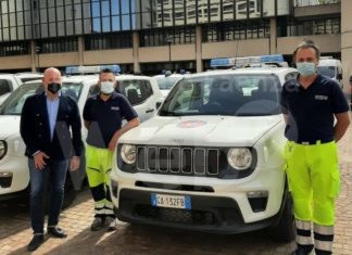 L’Emilia-Romagna ha consegnato 34 nuovi veicoli alla protezione civile della Regione