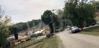 Infortunio a Monte Coralli: motociclista trasportato al Bufalini