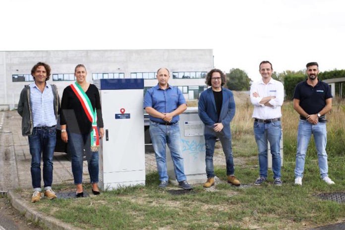 CS_136_ Inaugurato il collegamento con fibra ottica della zona artigianale di Russi