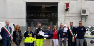 Massa Lombarda: RDF Project dona le divise alla protezione civile