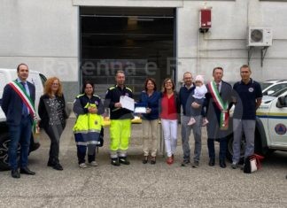Massa Lombarda: RDF Project dona le divise alla protezione civile