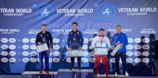 Domenico Piccinini, Campione Mondiale Master di lotta greco-romana in Grecia