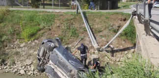 Incidente a Conselice, auto finisce nel canale. Due feriti gravi