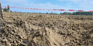 Ritrovato un ordigno bellico a Granarolo: bomba da 500 libbre della Seconda Guerra Mondiale