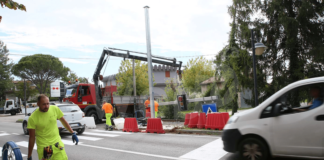 Bagnacavallo, nuovo semaforo sulla San Vitale: in corso i lavori
