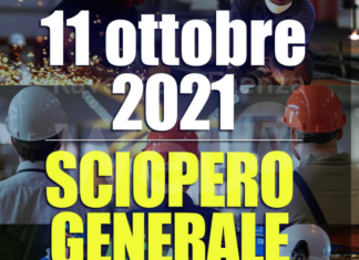 Partito Comunista: Lunedì 11 Ottobre sciopero generale nazionale per tutti i settori pubblici e privati