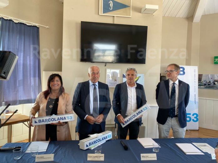 Tavolo conferenza (da sx) Babini-Tommasi- Plazzi-Gialuz + Barcolana53