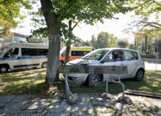 Auto senza controllo in Piazza Caduti sul Lavoro: investito un uomo mentre era seduto su una panchina