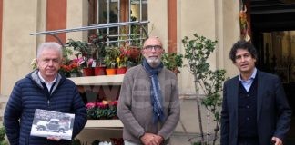 Lugo: l’assessore Tarozzi visita lo storico fiorista