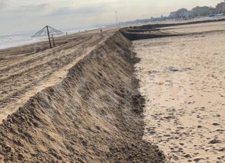 Spiagge Emilia Romagna: 1,5 milioni di euro dalle coop bagnini per le dune invernali