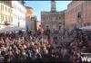 Manifestazione “No Green Pass” in piazza del Popolo: centinaia i lavoratori in protesta