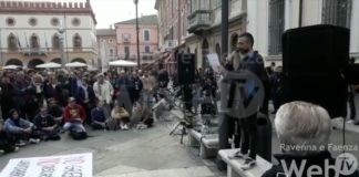 Piazza del Popolo manifestazione no green pass “Trieste chiama. Ravenna Risponde” | VIDEO