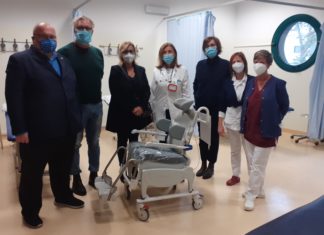 Donato all’ospedale un ausilio di ultima generazione per la gestione dei pazienti affetti da SLA