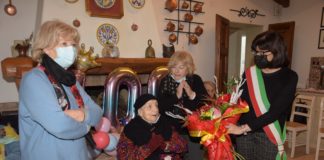Gli auguri del Comune e dell’assessora Molducci ad Antonia Mazzetti, che ha compiuto cento anni