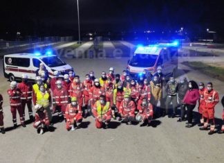 Pubblica Assistenza e Croce Rossa Ravenna: Domenica scorsa esercitazione congiunta alla Standiana di Ravenna