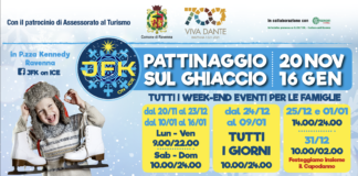 JFK on ICE, dal 20 novembre in piazza Kennedy la pista di pattinaggio sul ghiaccio