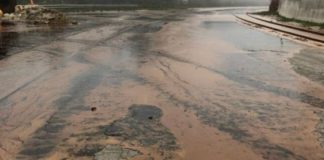 Ancisi/Marendon (LpRa): Mille tonnellate di melassa allagano il porto. E’ un fatto normale?