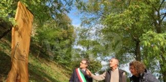 Inaugurata a Oriolo l’opera in ricordo di Nino Tini