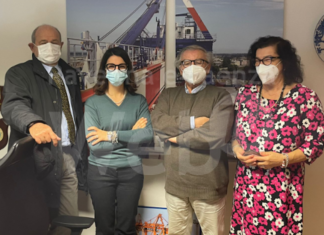 L’assessora al porto Annagiulia Randi in visita a Sapir e TCR