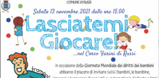 Giornata Mondiale dei diritti dei bambini: a Russi si gioca in strada in corso Farini