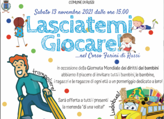 Giornata Mondiale dei diritti dei bambini: a Russi si gioca in strada in corso Farini