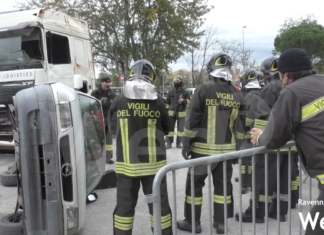 Soccorso in caso di incidenti stradali: l’esercitazione dei Vigili del Fuoco di Ravenna |VIDEO
