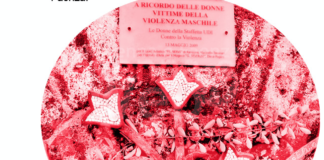 Un giglio in memoria di Ilenia Fabbri in piazza Rampi