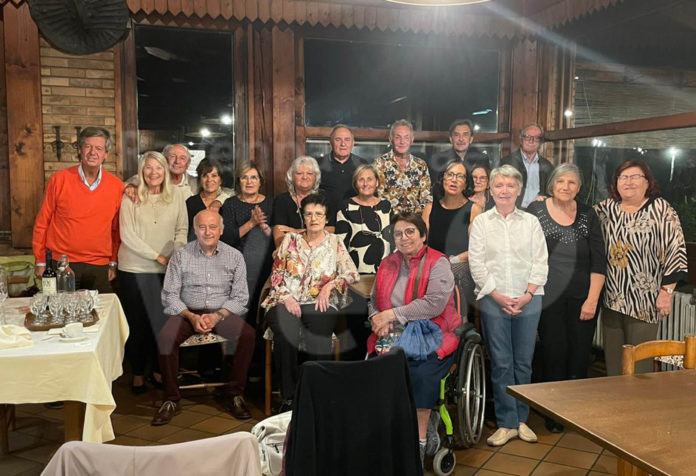 19-11–2021- ravenna -a 50 anni dal diploma di ragioneria si è ritrovata la classe 5a dell’ istututo ginanni di ravenna