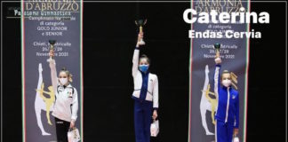 Campionato Nazionale Gold Junior FGI di ginnastica ritmica: l’Endas Cervia ancora sul podio con Caterina Maltoni