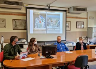 Inaugurato un murales dedicato ai donatori di sangue, voluto da AVIS Provinciale Ravenna presso la sede di via Gulli