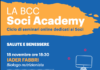 Al via LA BCC Soci Academy: a novembre i primi appuntamenti su alimentazione e su sport e salute
