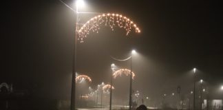 Natale, la Cooperativa Bagnini di Cervia illumina il lungomare di Milano Marittima